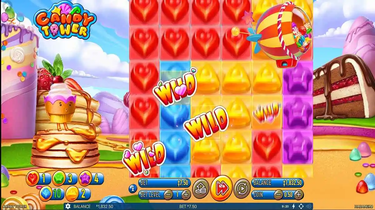 Candy Tower Wld Drop Feature