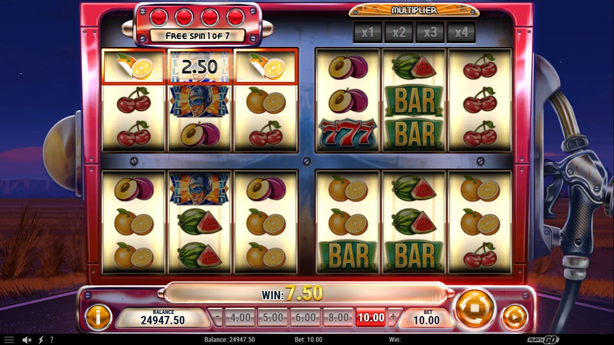 Cash Pump Slot Free Spins Gameplay