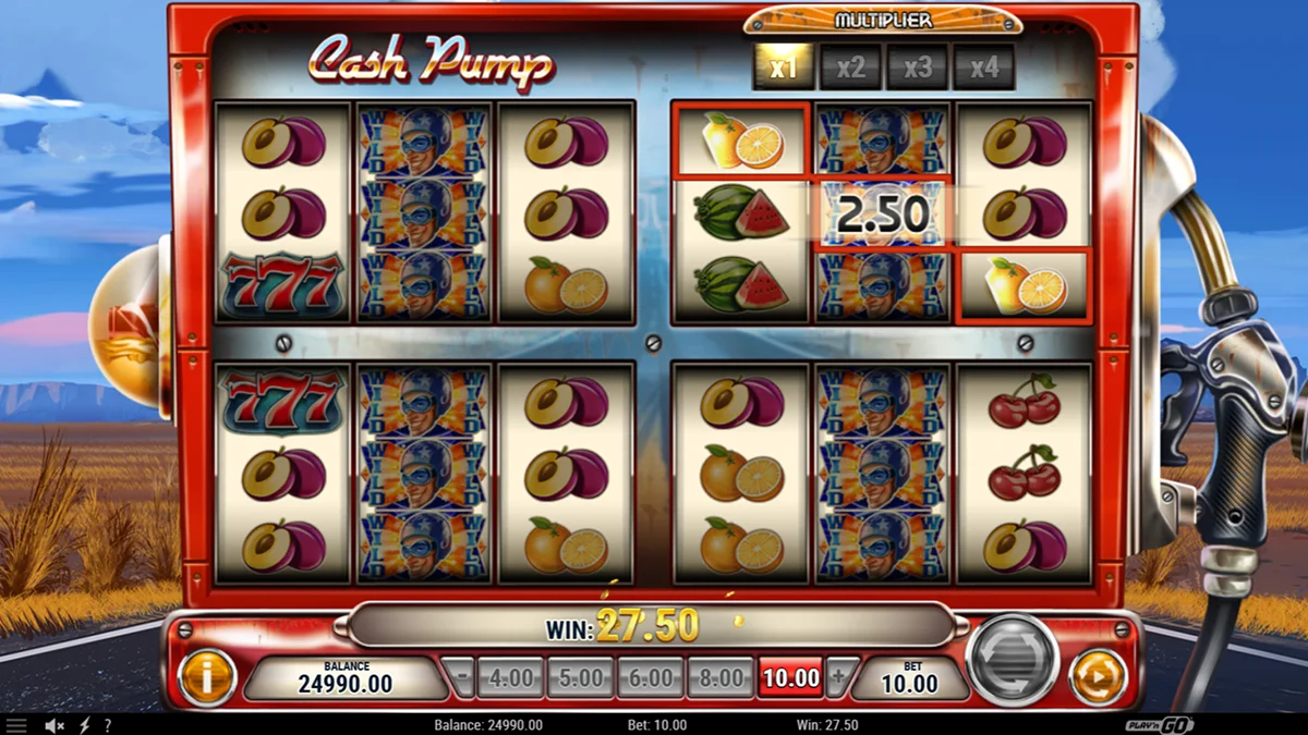 Cash Pump Slot Winning Combination