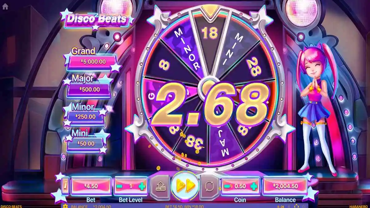 Disco Beats Regular Win