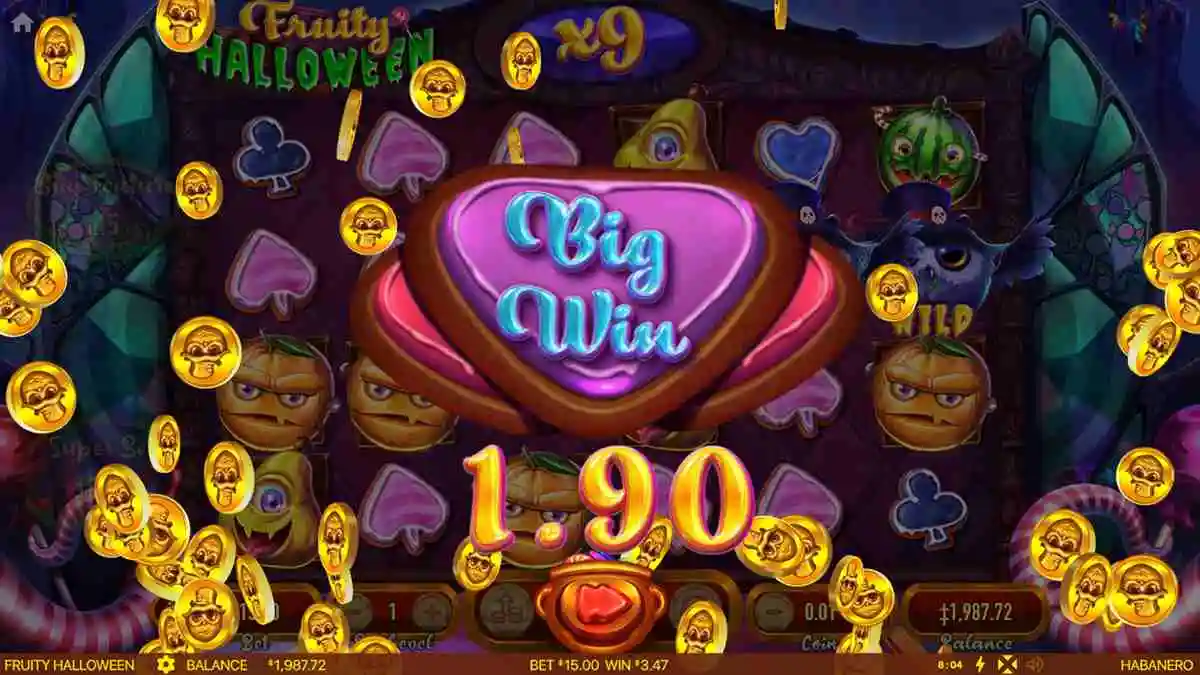 Fruity Halloween Big Win