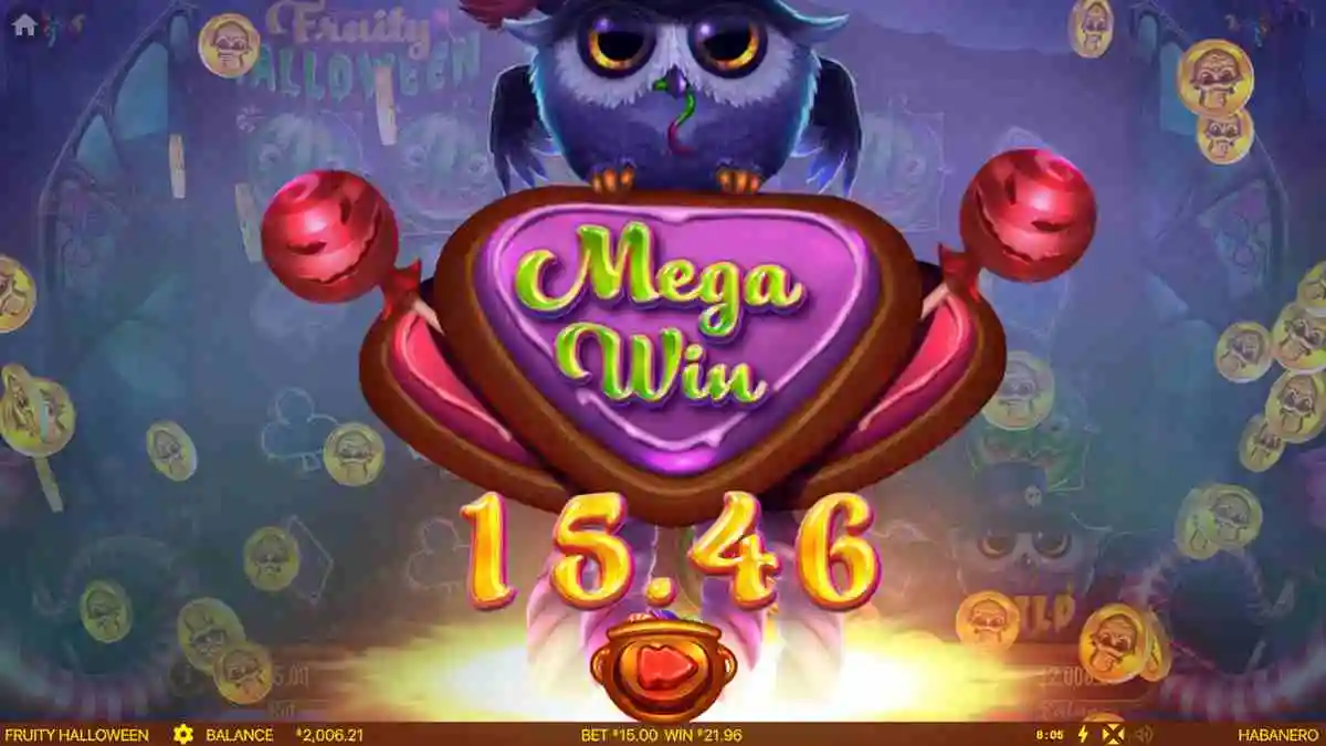 Fruity Halloween Mega Win