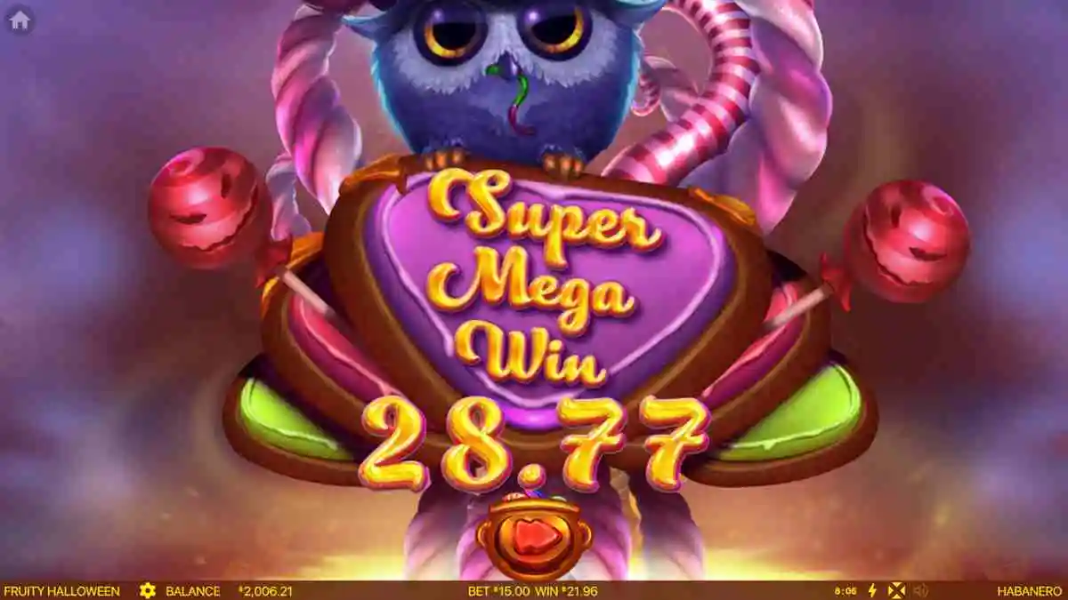 Fruity Halloween Super Mega Win