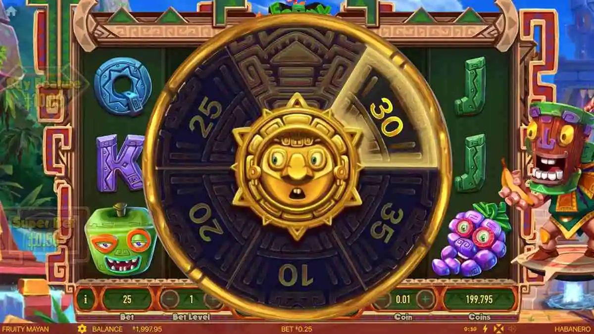 Fruity Mayan Aztec Wheel