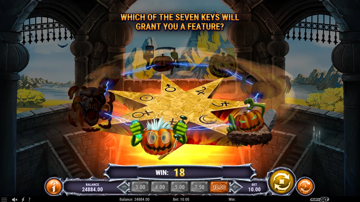 Helloween Slot Bonus Feature