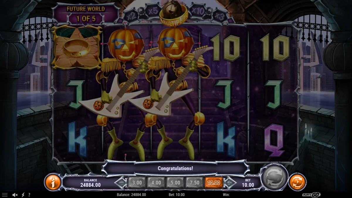 Helloween Slot Free Spins Gameplay