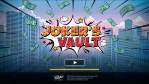 Joker’s Vault Homescreen