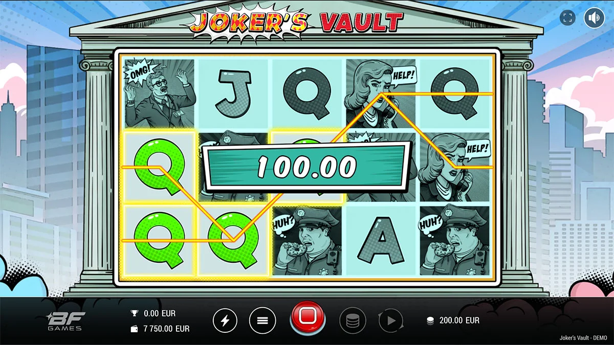 Joker’s Vault Win2