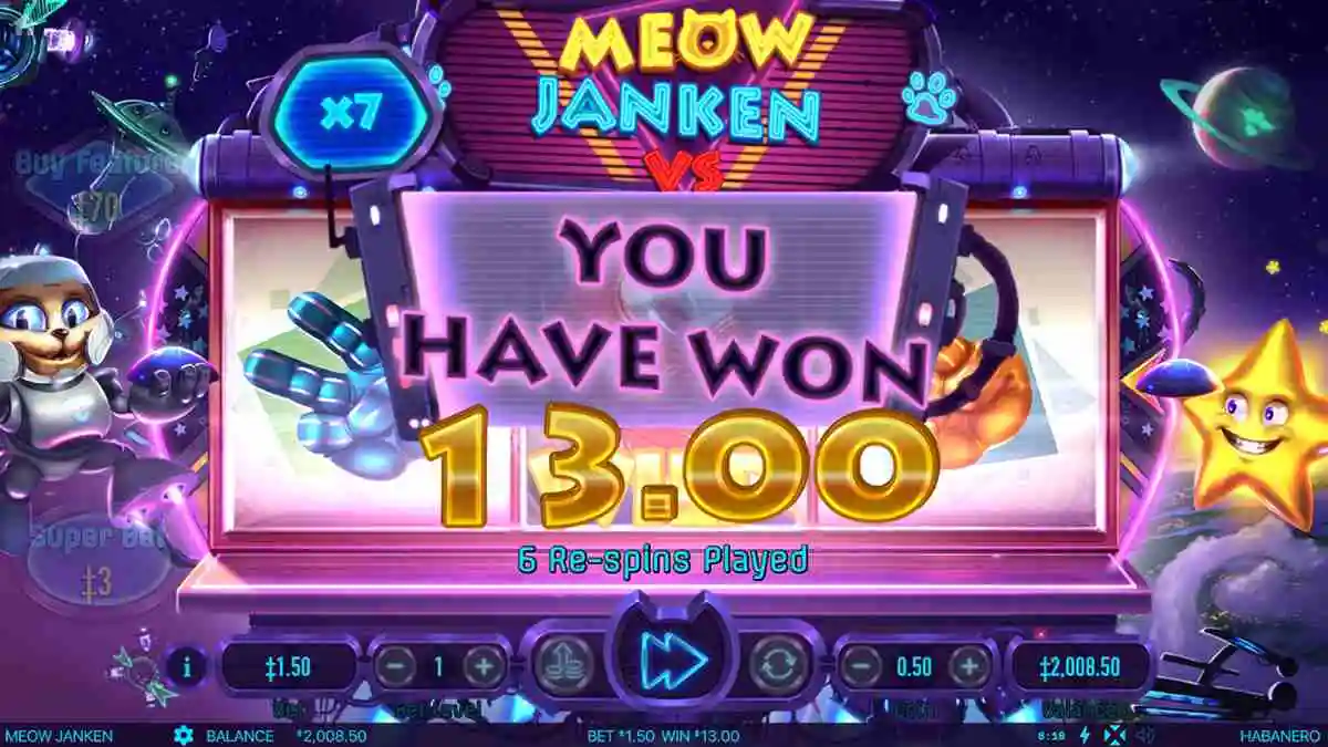 Meow Janken ReSpins Win