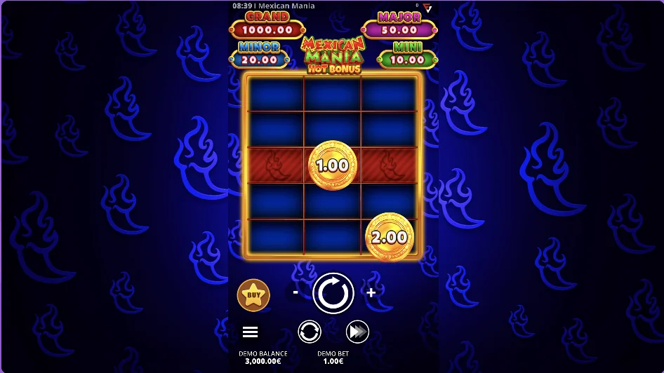 Mexican Mania Hot Bonus Home