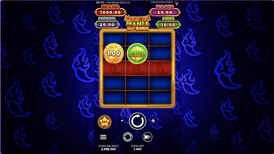 Mexican Mania Hot Bonus Win