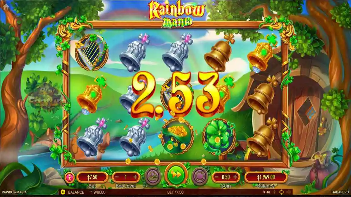 Rainbow Mania Win