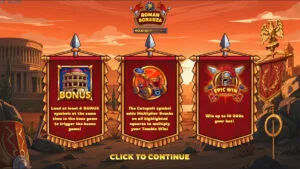 Roman Bonanza Homescreen