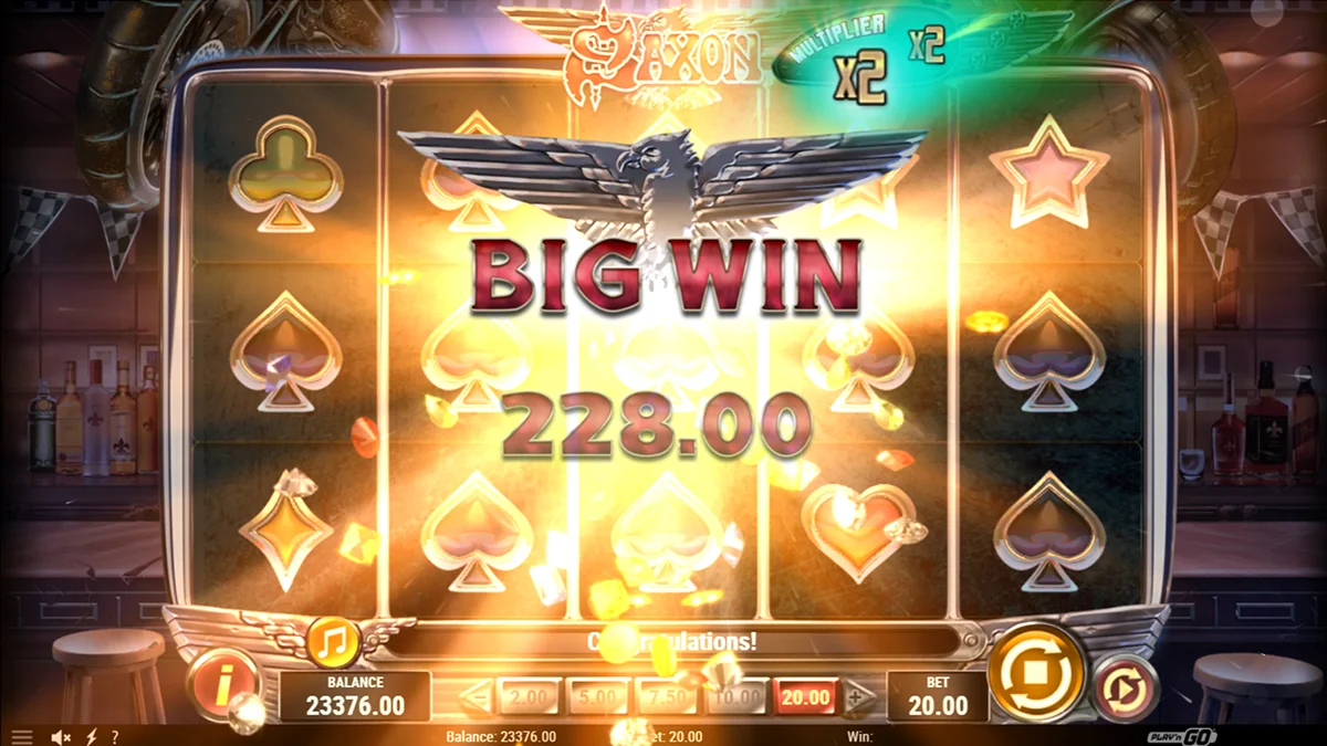 Saxon Slot Big Win