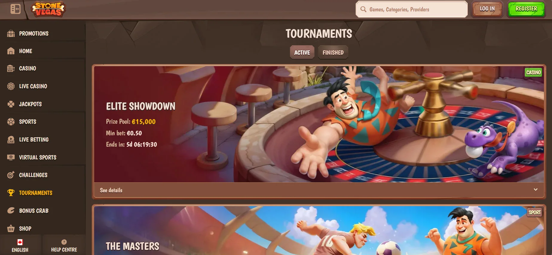 Stonevegas Casino Tournaments