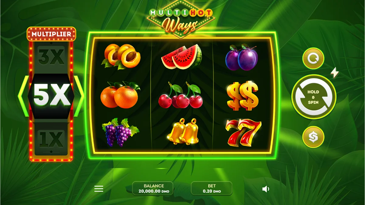 Multi Hot Ways Slot Base Play