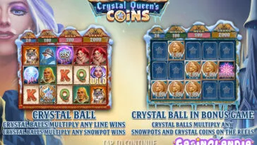Crystal Queen's Coins by Quickspin