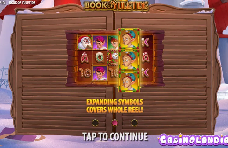 Book of Yuletide by Quickspin