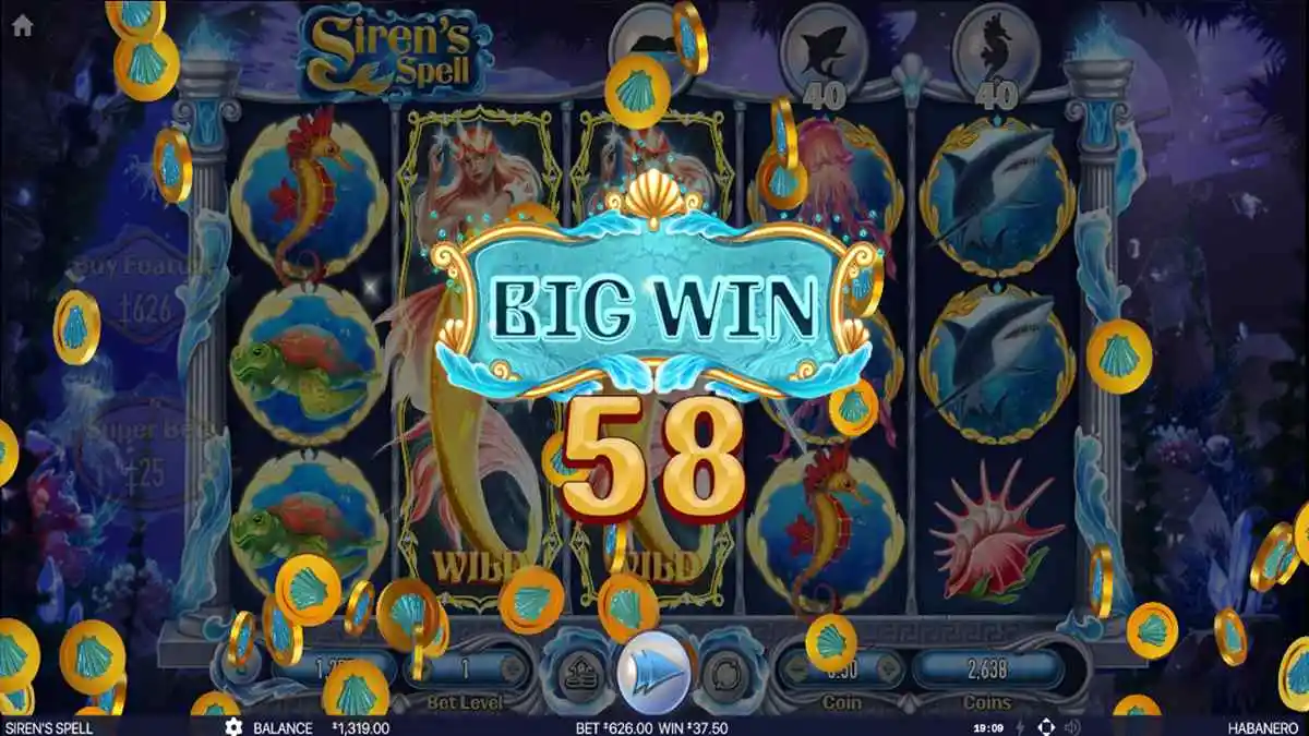Siren Spell Big Win
