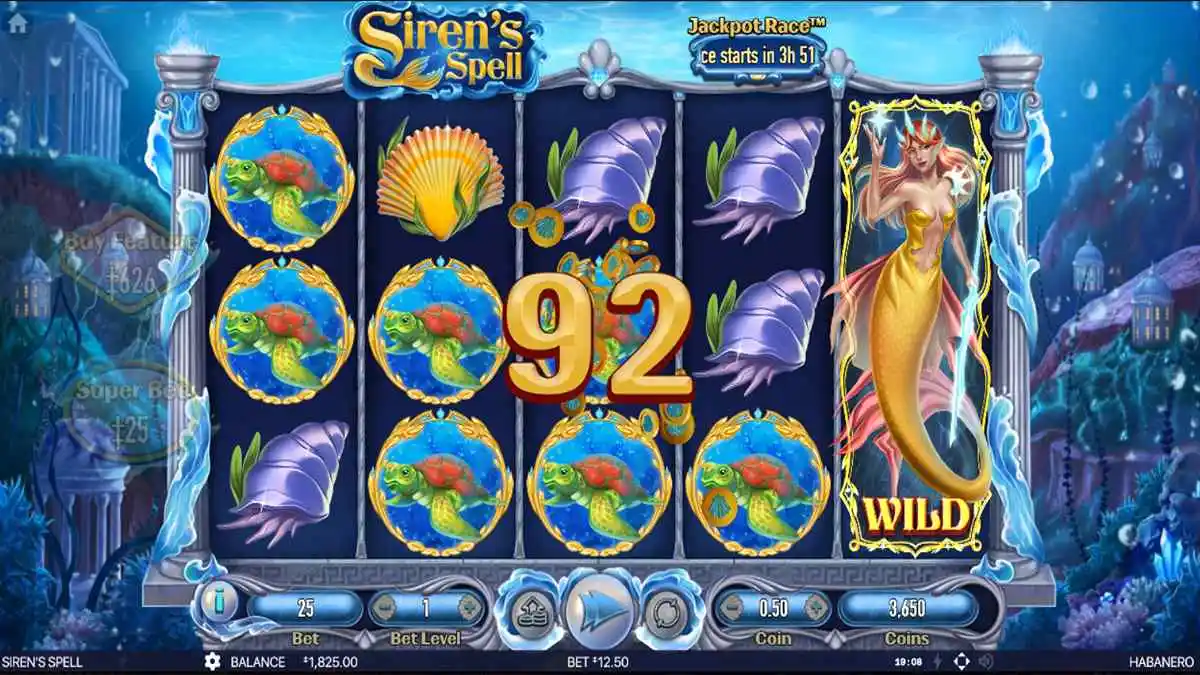 Siren Spell Win Screen