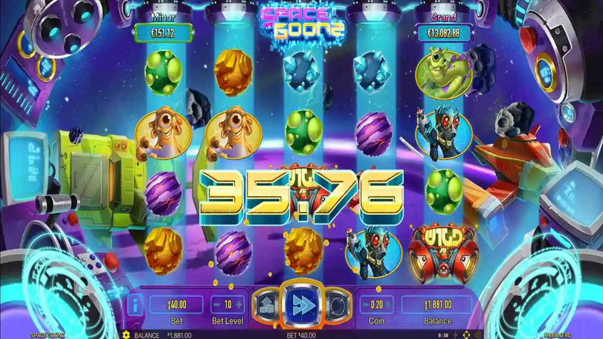 Space Goonz Win Screen