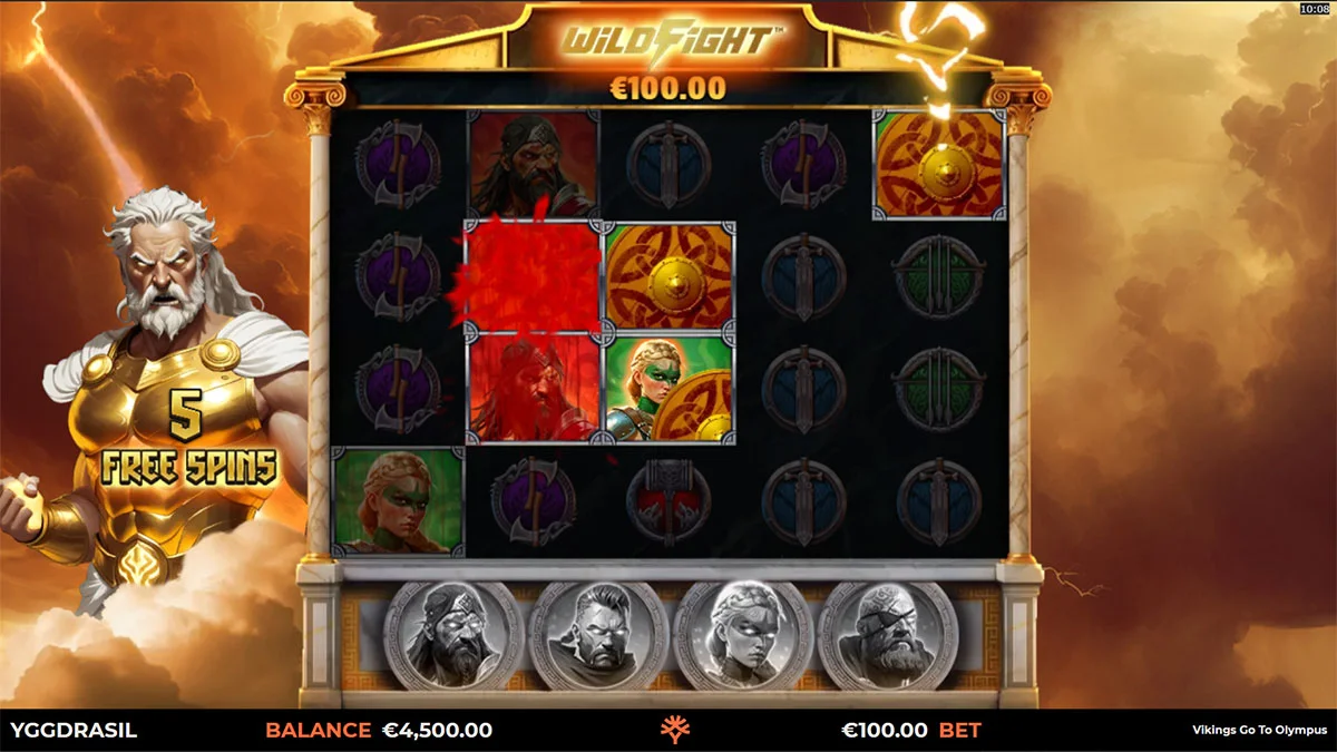 Vikings Go To Olympus Blood