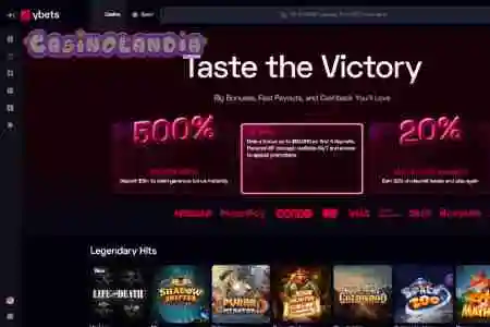 YBets Casino Desktop Video Review