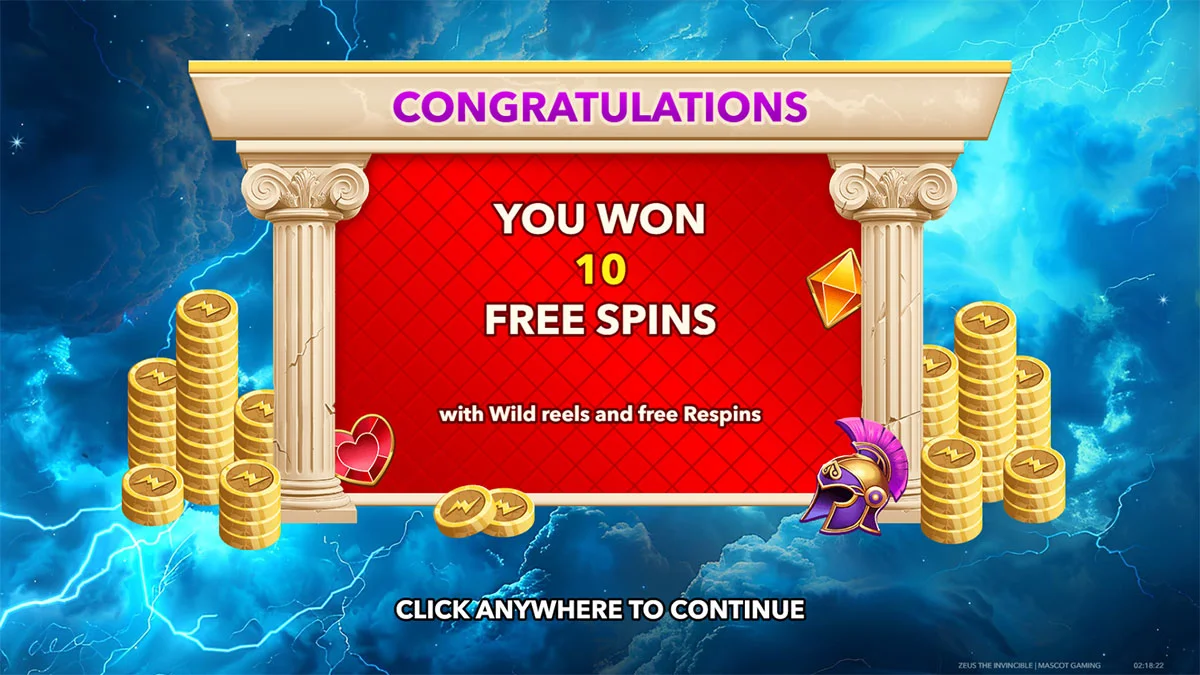 Zeus the Invincible FS