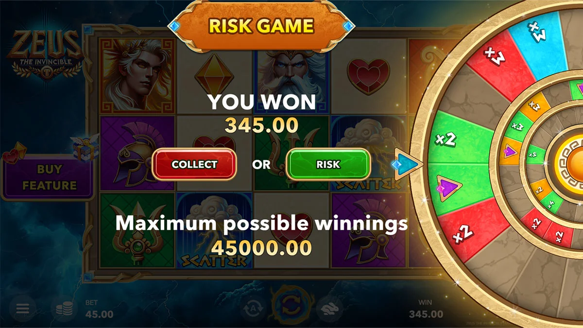 Zeus the Invincible Gamble