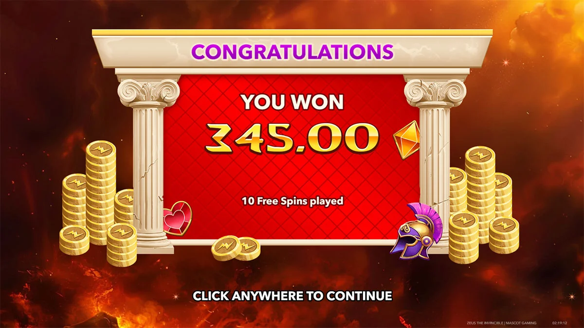 Zeus the Invincible Total