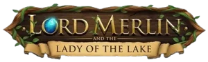 Lord Merlin and the Lady of the Lake Slot Logo
