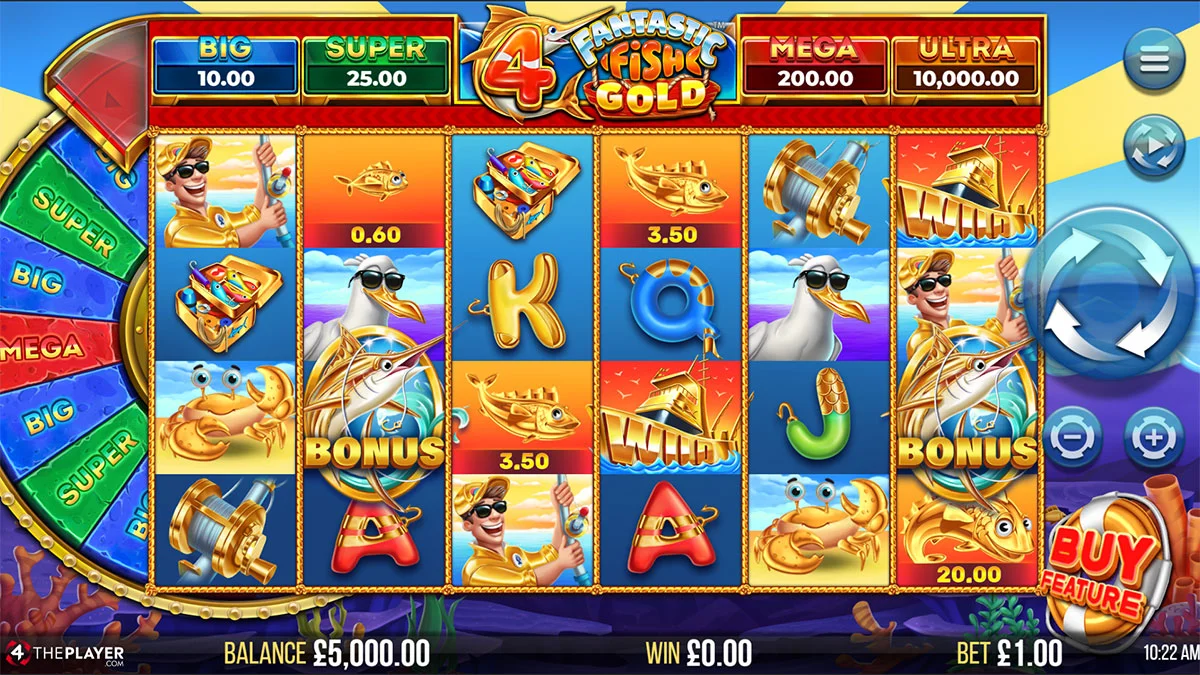 4 Fantastic Fish Gold Base