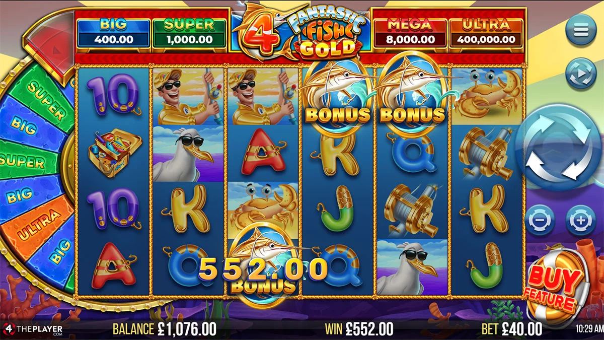 4 Fantastic Fish Gold Total