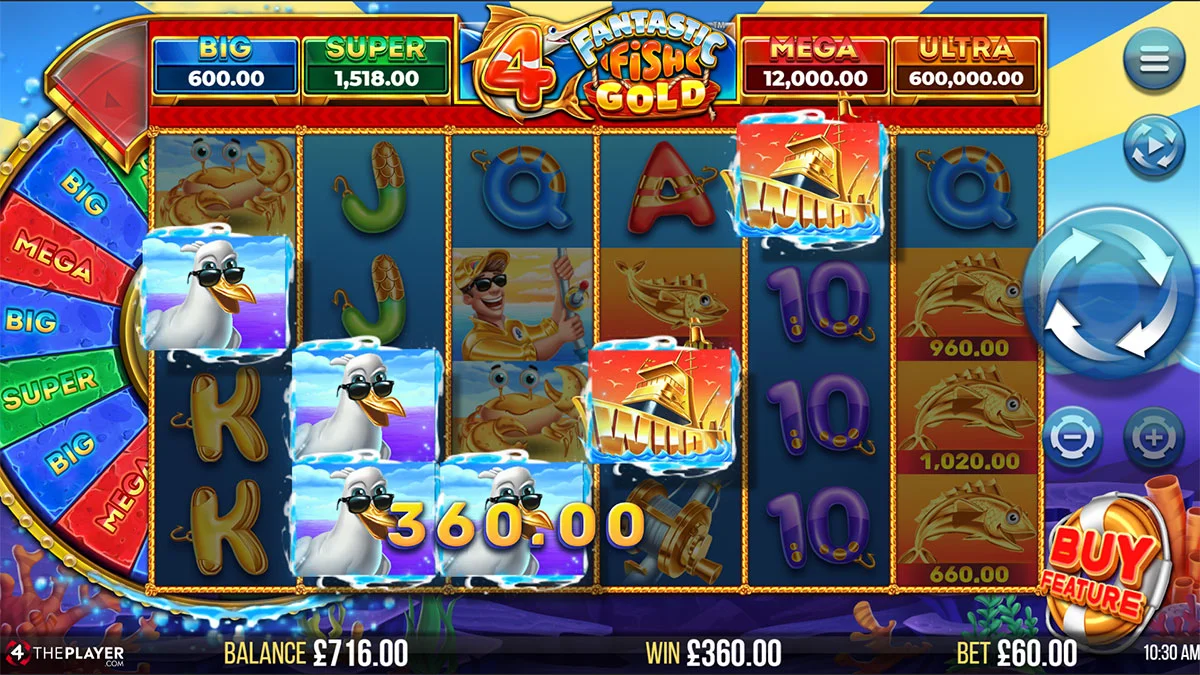 4 Fantastic Fish Gold Win2