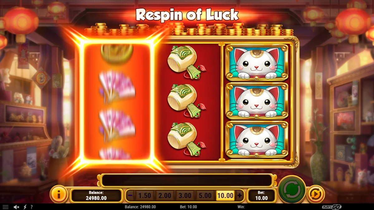 Big Win Cat Slot Respin