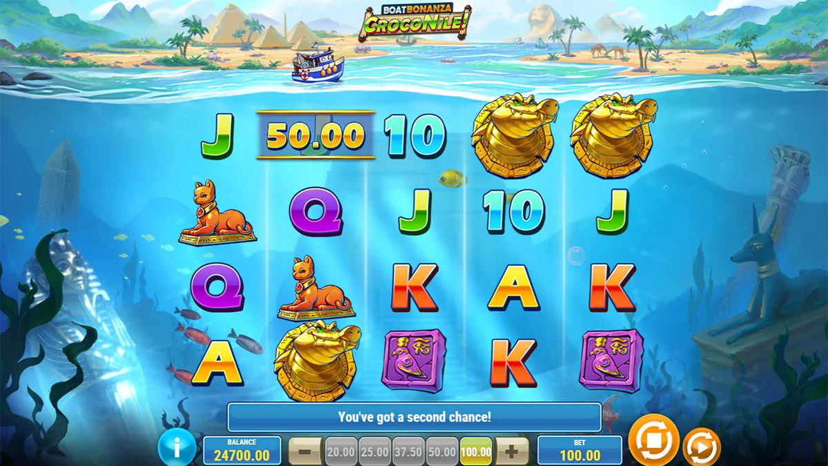 Boat Bonanza CrocoNile! Win2