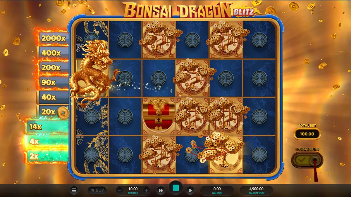 Bonsai Dragon Blitz Dream Drop BonusRound