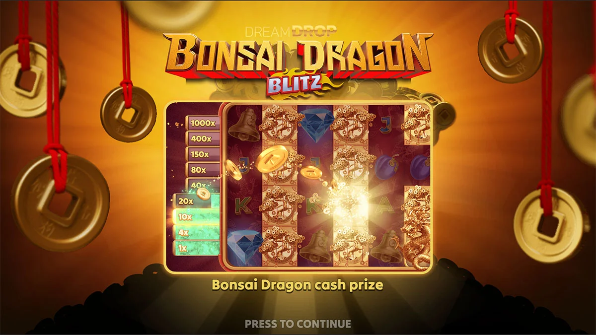 Bonsai Dragon Blitz Dream Drop Homescreen