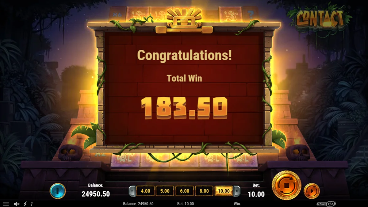 Contact Slot Free Spins Total Win