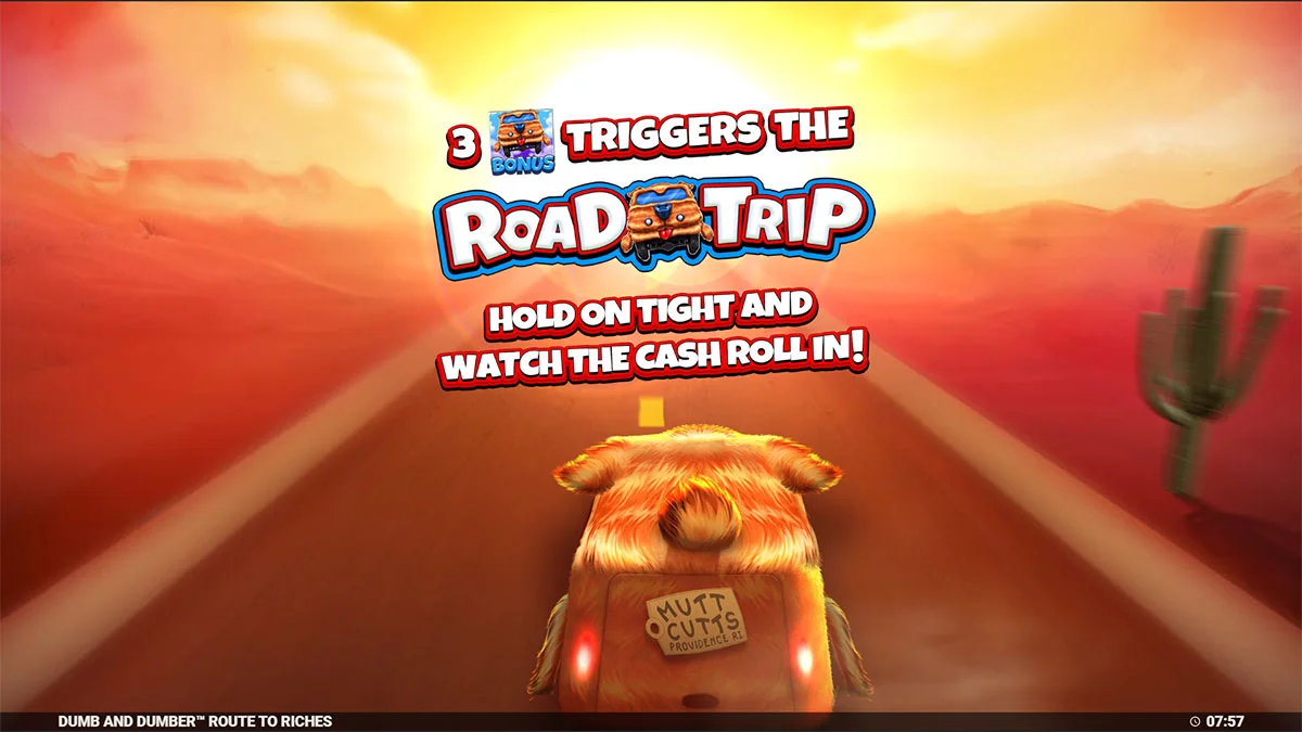 Dumb and Dumber Route to Riches Homescreen