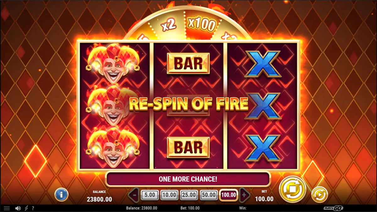 Fire Joker 100 Respin