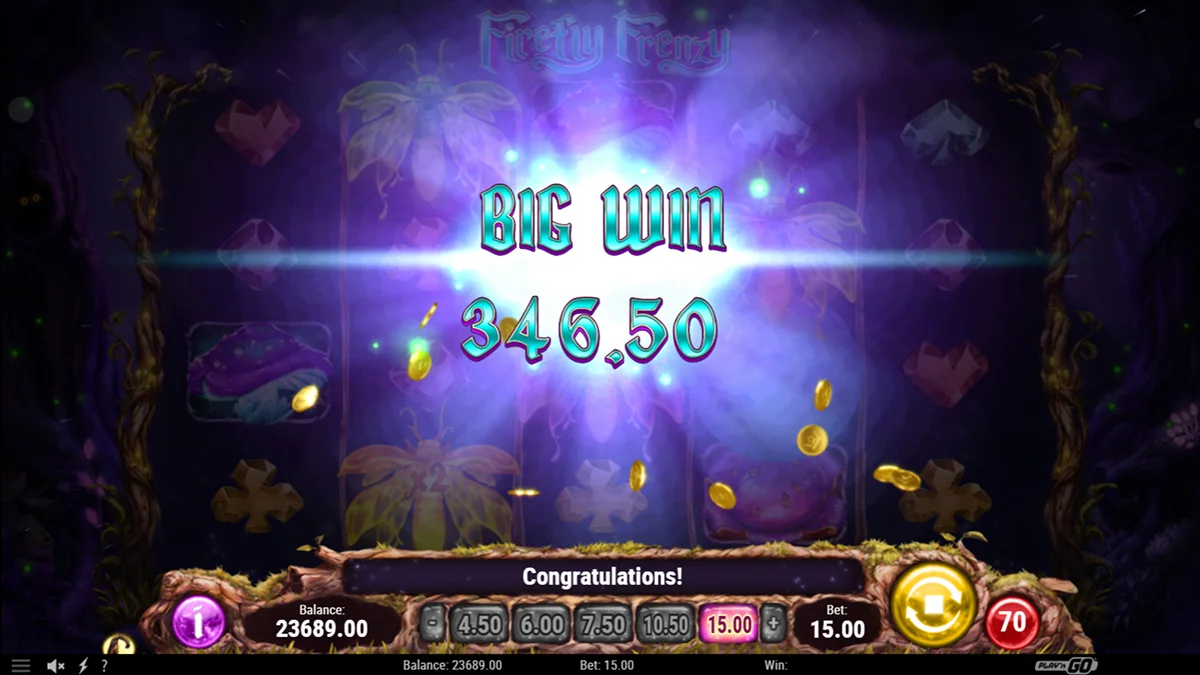 Firefly Frenzy Slot Big Win