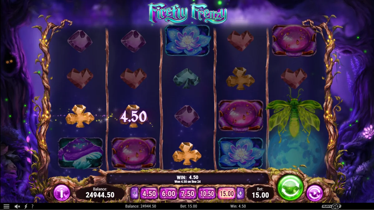 Firefly Frenzy Slot Winning Combination