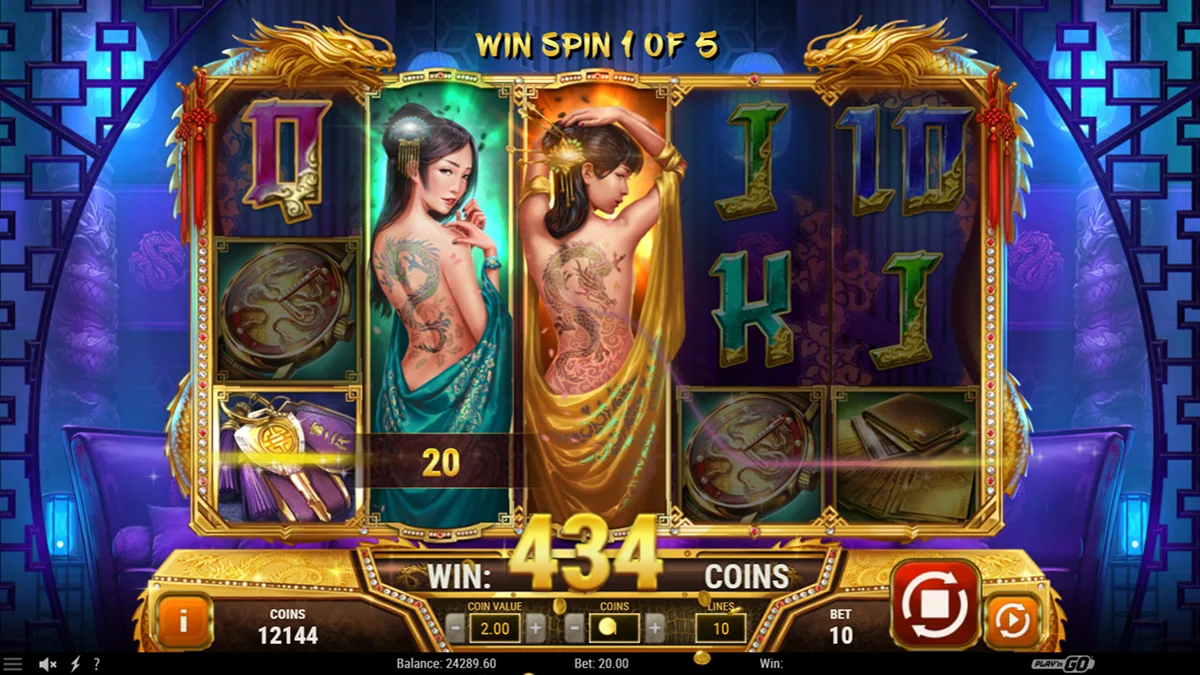 Fu Er Dai Slot Free Spins Gameplay