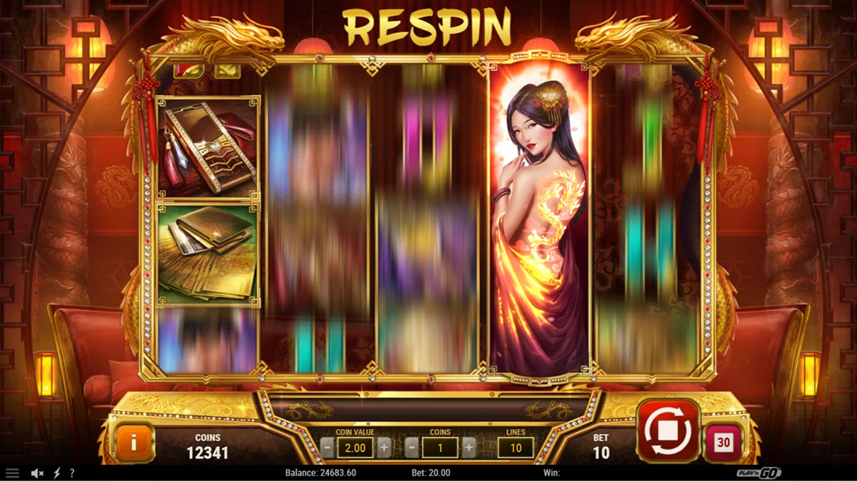 Fu Er Dai Slot Respin Gameplay