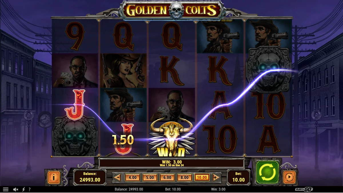 Golden Colts Slot Winning Combination