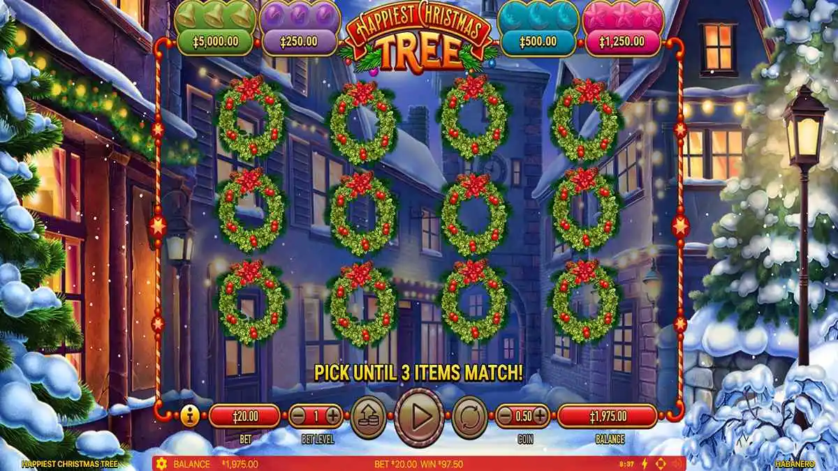 Happiest Christmas Tree Pick a Wreath