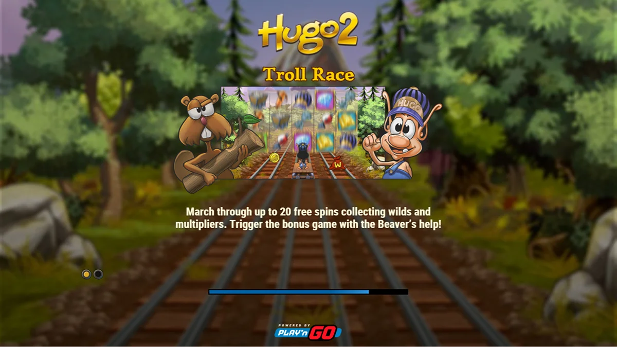 Hugo 2 Slot Home Screen