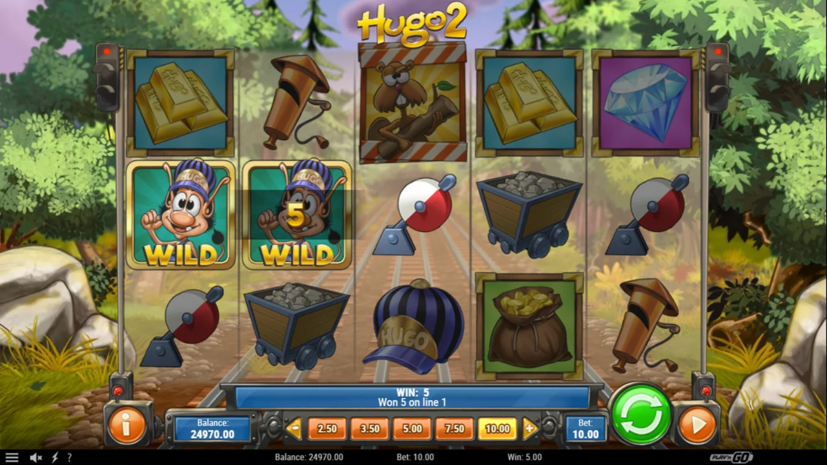 Hugo 2 Slot Winning Combination
