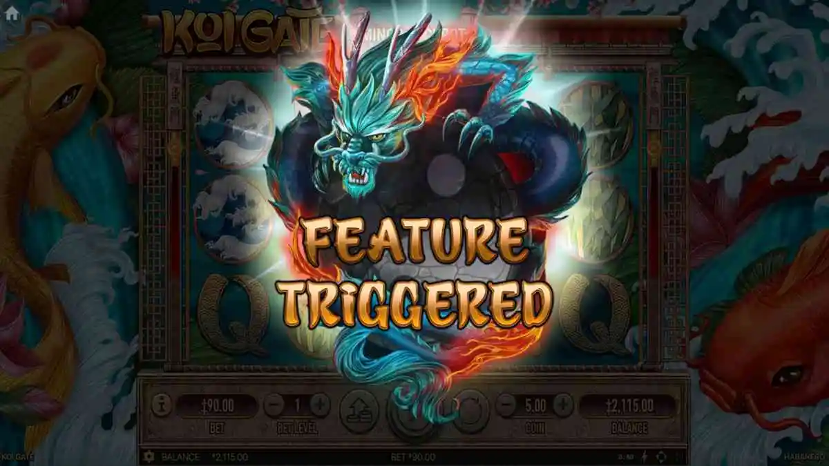 Koi Gate Feature Triggered